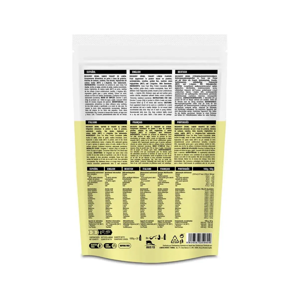 226ERS | Recovery Drink | Yoghurt Lemon