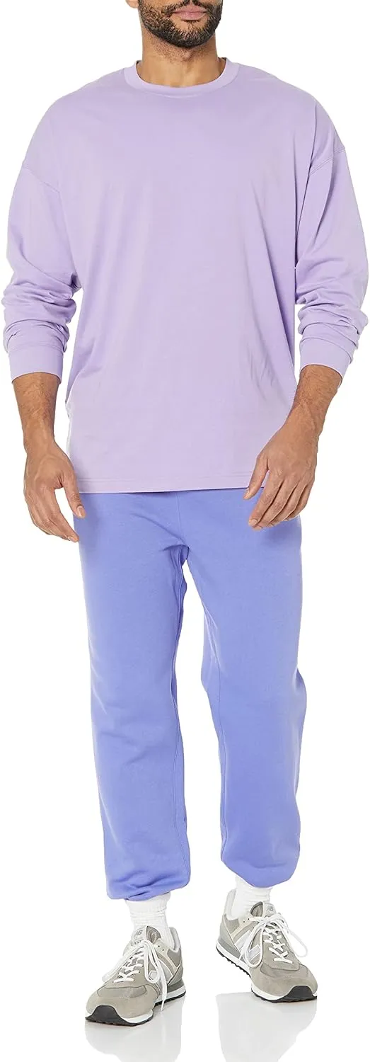 Amazon Essentials Relaxed-Fit Sweatpants for Men - Closed-Bottom, Big & Tall Options