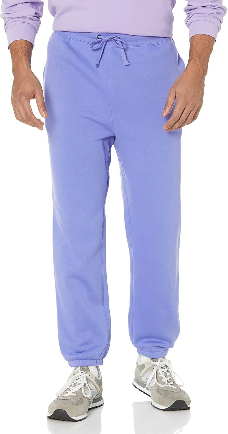 Amazon Essentials Relaxed-Fit Sweatpants for Men - Closed-Bottom, Big & Tall Options