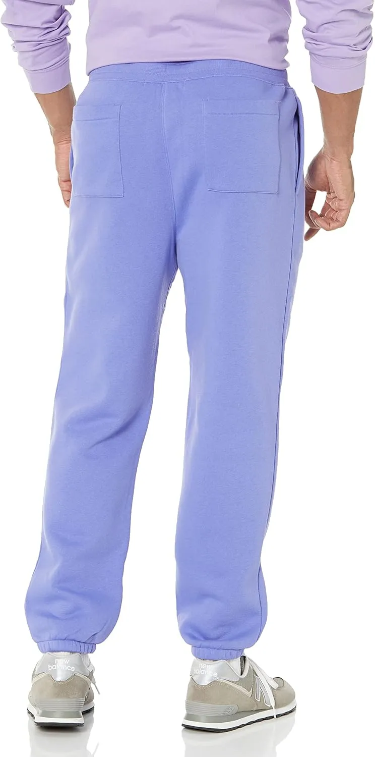 Amazon Essentials Relaxed-Fit Sweatpants for Men - Closed-Bottom, Big & Tall Options