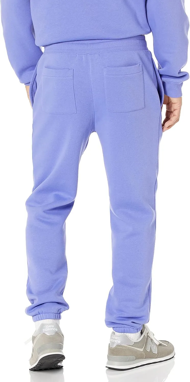 Amazon Essentials Relaxed-Fit Sweatpants for Men - Closed-Bottom, Big & Tall Options