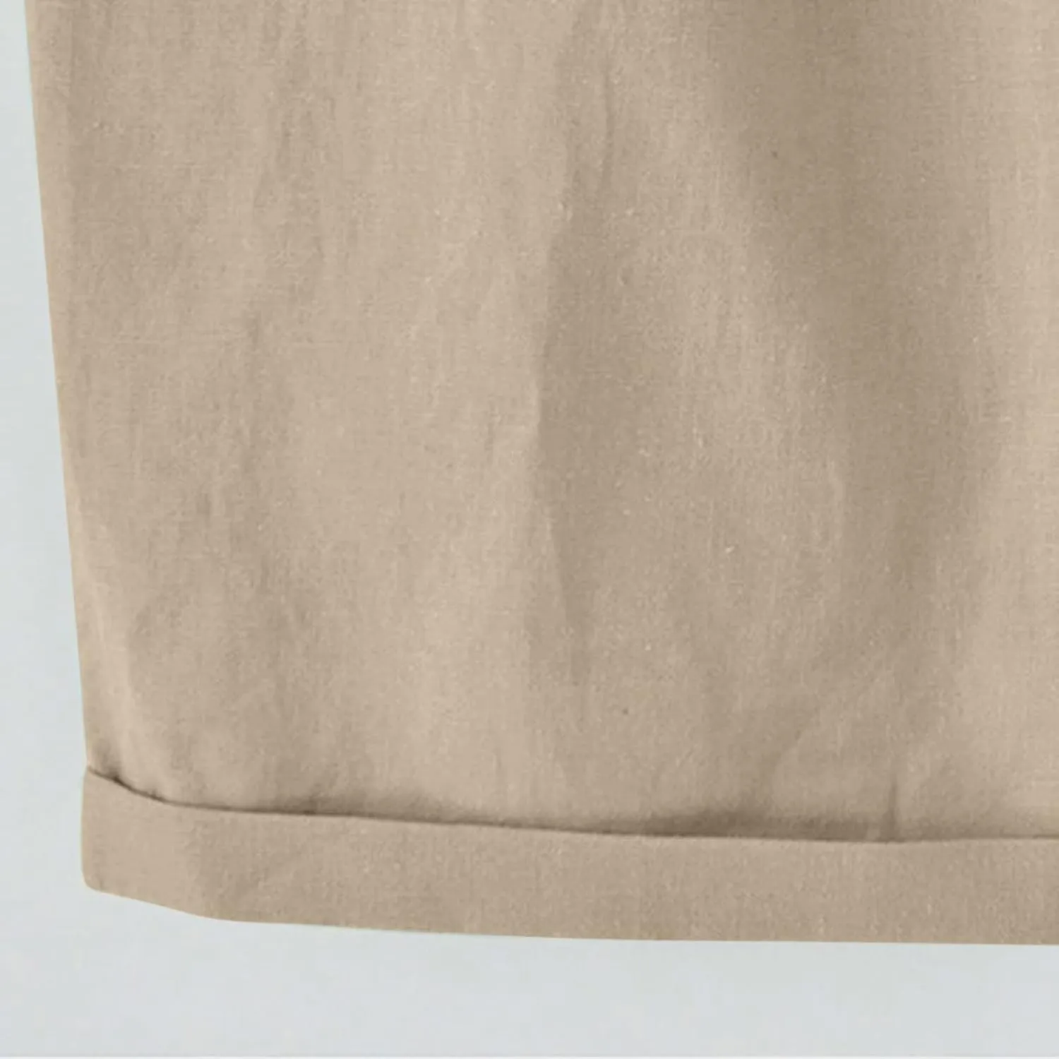 Bermuda Shorts for Women Knee Length Cotton Linen Elastic Waist Drawstring Shorts Summer Capris Pants with Pockets