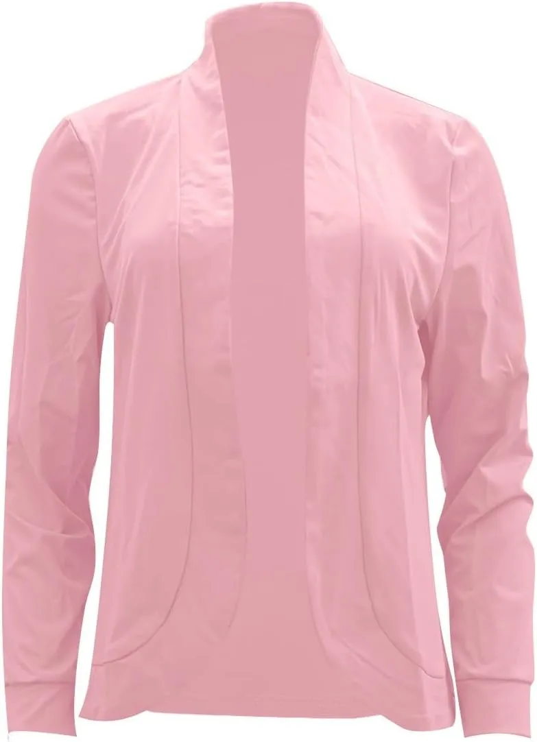 Blazers for Women Suit Jackets 3/4 Sleeve Jacket Formal Solid Coat Women's 2024 Fall Business Blazers Business