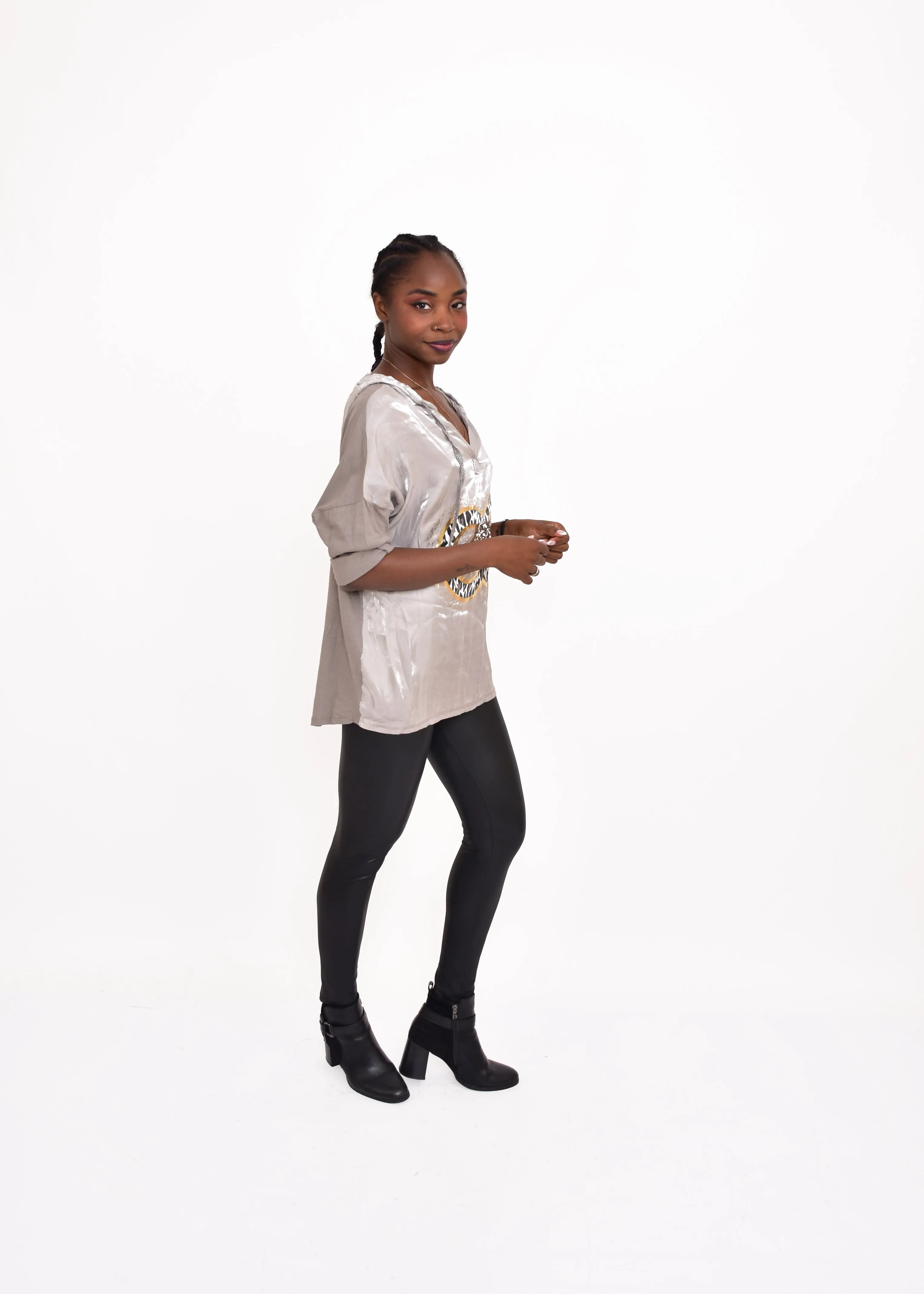 BLUSA CC-GRIS