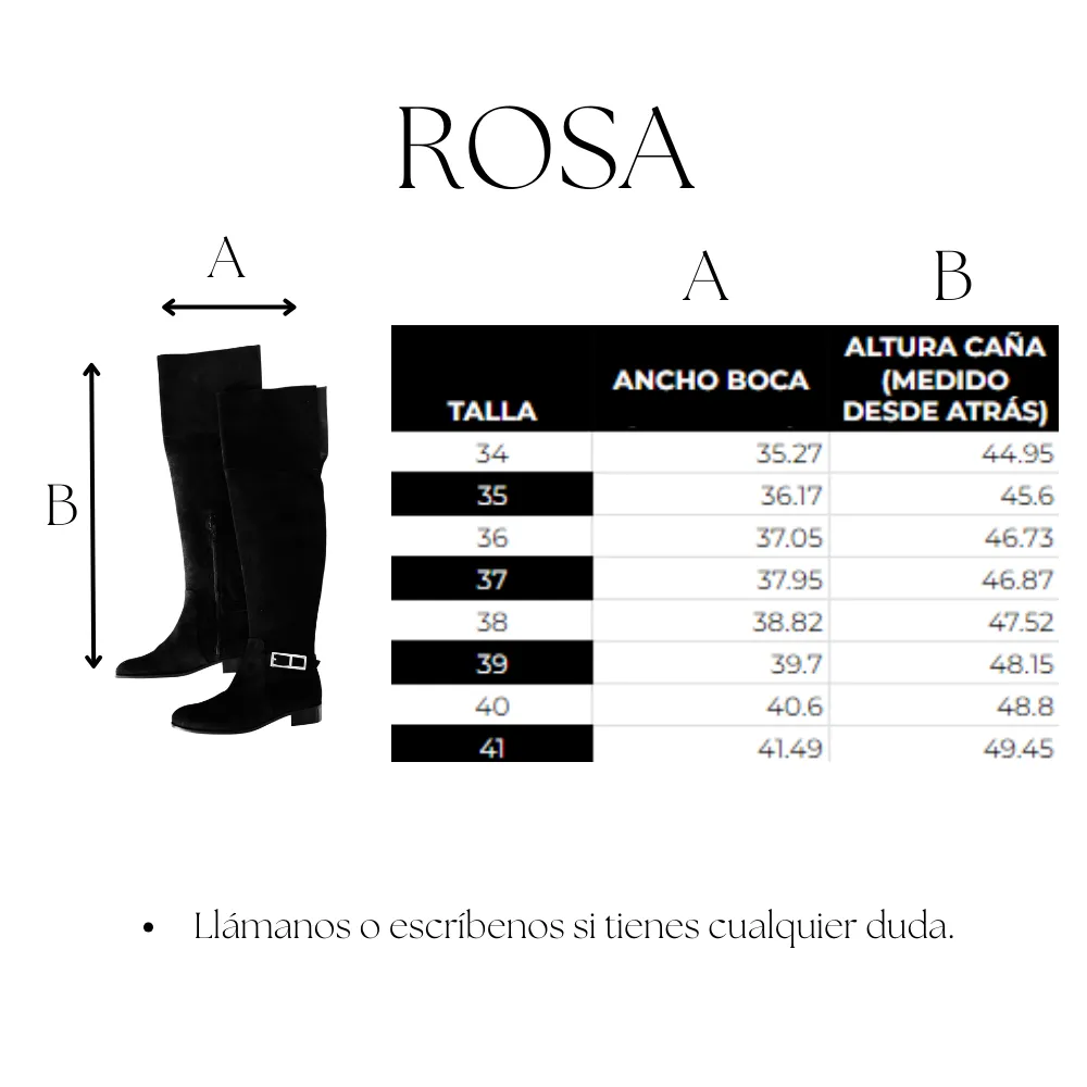 BOTA ROSA ANTE MARRÓN CON SOLAPA  DE PIEL