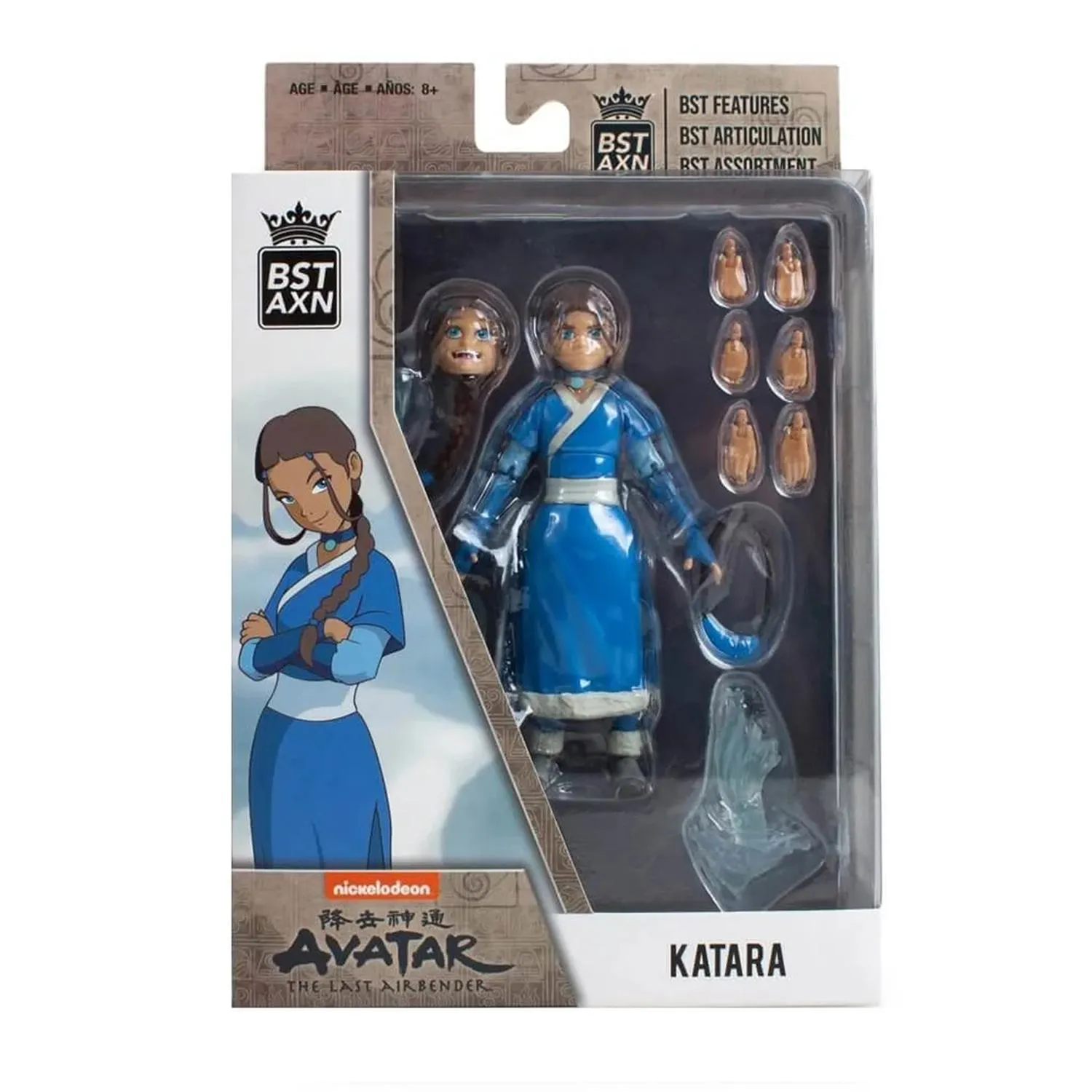 Bst Axn Figura Articulada Katara 5 Pulg Avatar: La Leyenda De Aang