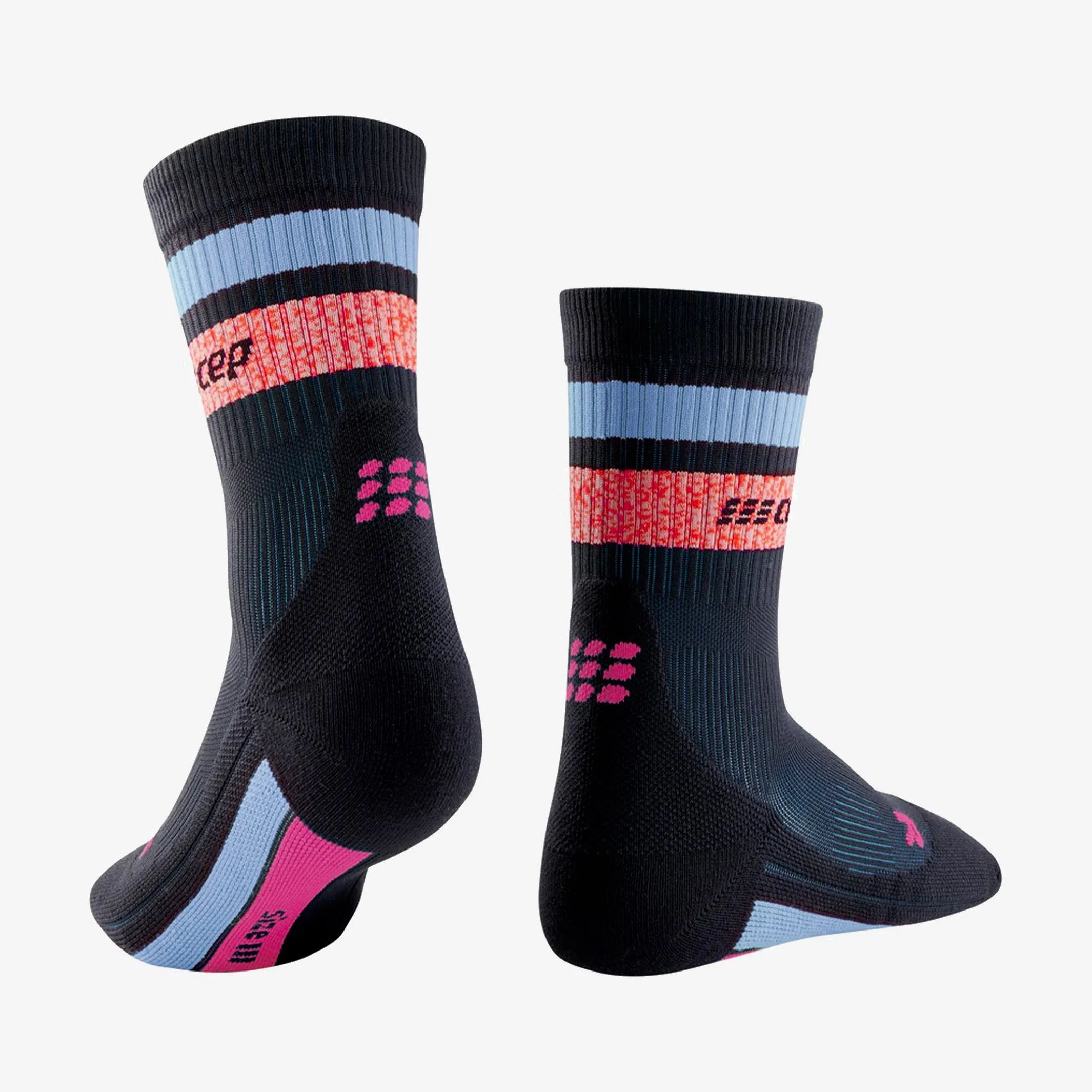 CEP - Miami Vibes 80's Mid Cut Socks - Femme