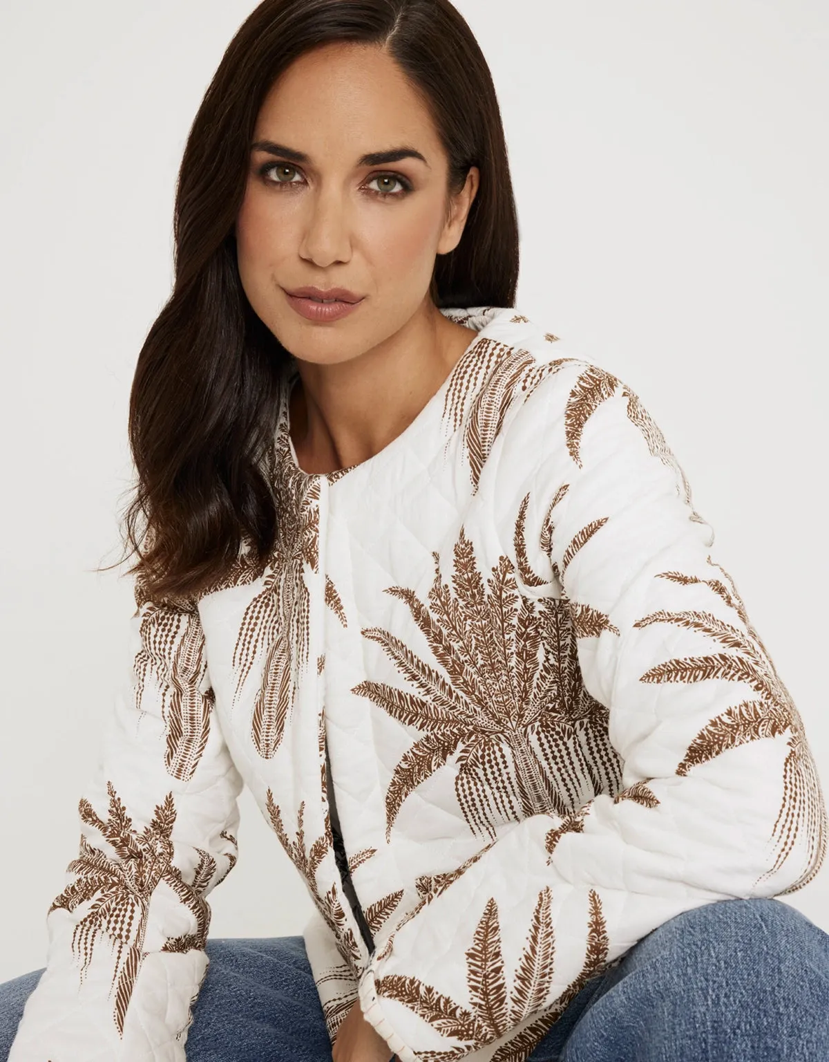 Chaqueta Acolchada Estampado - Ember