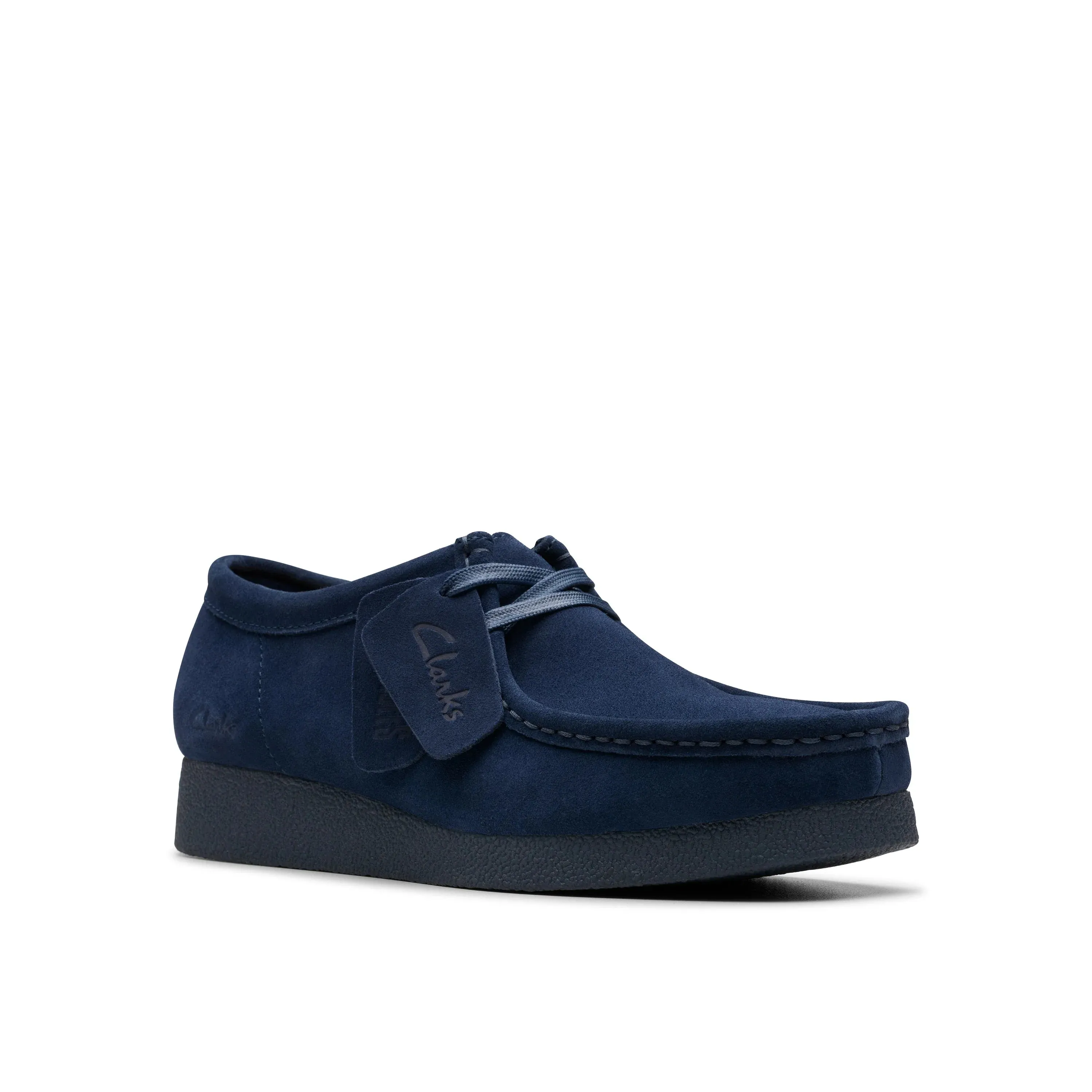 CLARKS | WALLABEE MUJER | WALLABEE EVO SH NAVY SUEDE | AZUL