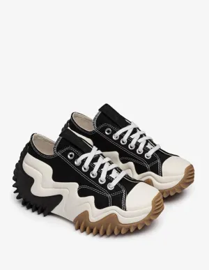 Converse Run Star Motion OX Platform Negras y Blancas Unisex