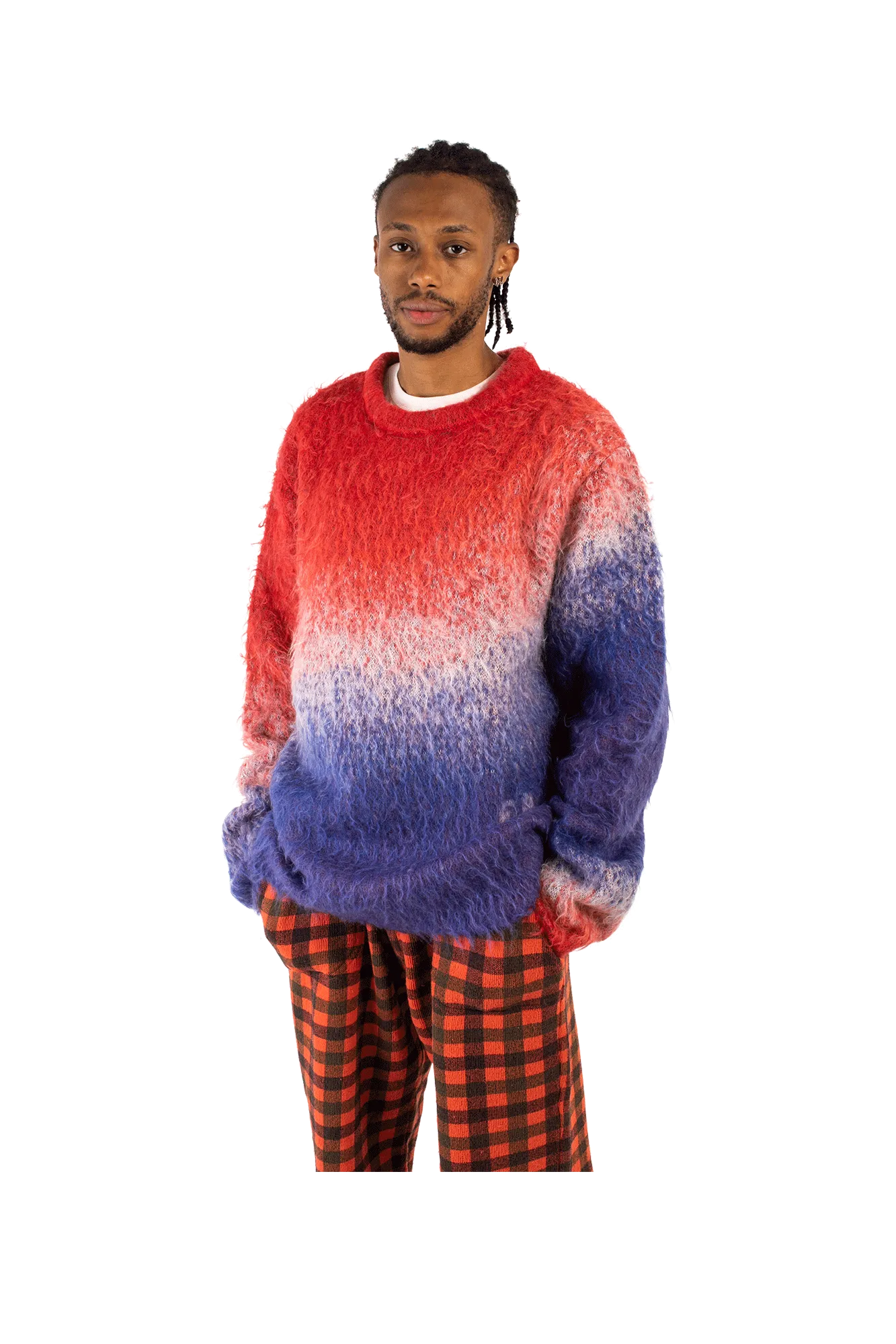 Degrade V-Neck Sweater