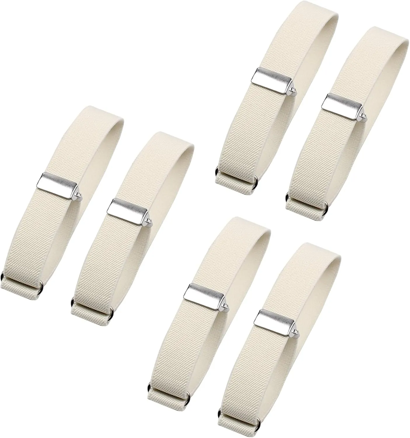 Elastic Adjustable Armbands for Men Sleeve Bands Anti-Slip Shirt Sleeve Holders Hold Up Sleeve Garters