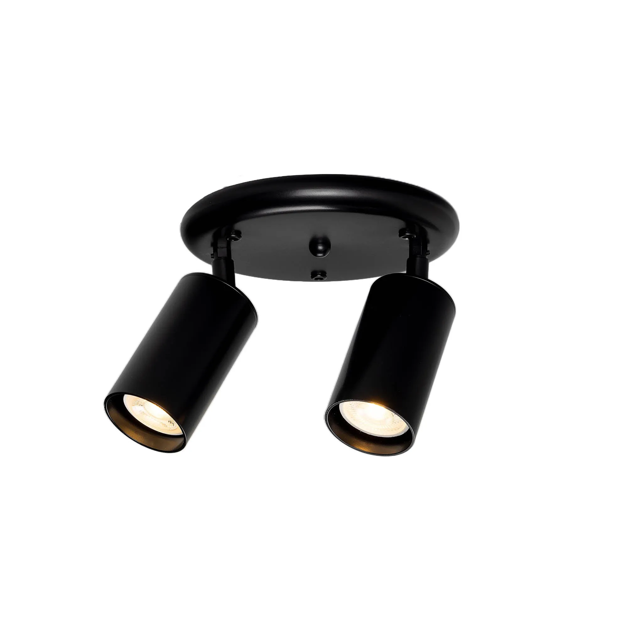 Evanston brass 2-spotlight | antique brass