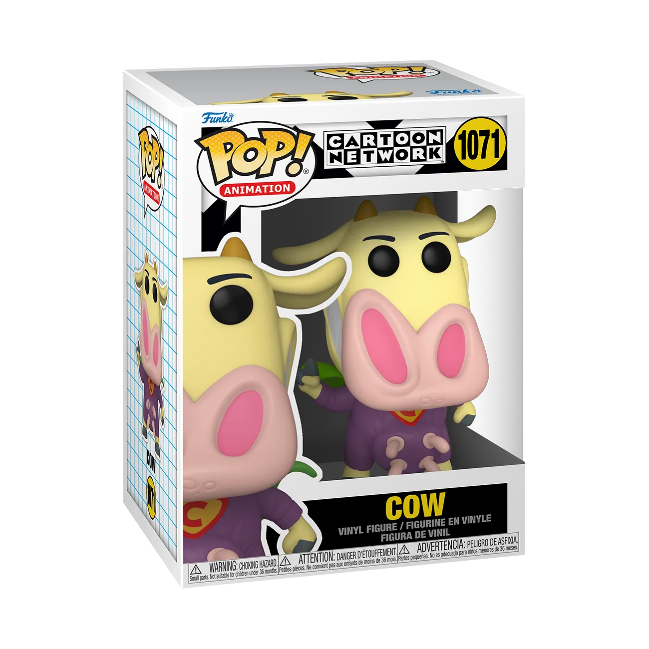 Funko Pop Animation: La Vaca y El Pollito Cartoon Network - Super Vaca