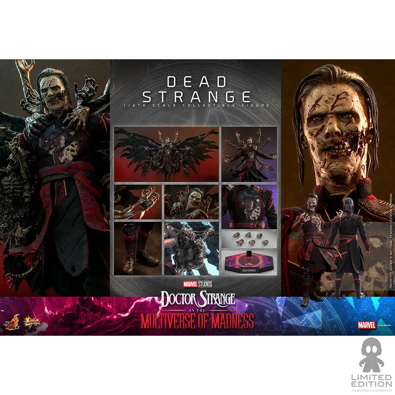 Hot Toys Figura Articulada Dead Strange Escala 1:6 Doctor Strange In The Multiverse Of Madness
