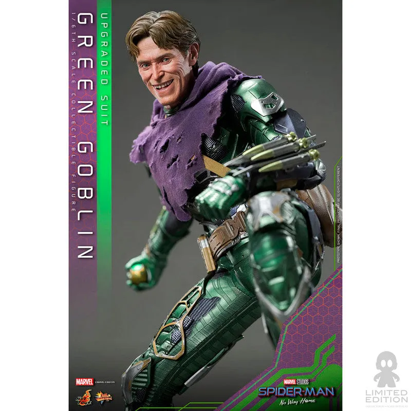 Hot Toys Figura Articulada Green Goblin Upgraded Suit Escala 1:6 Spider-Man: No Way Home
