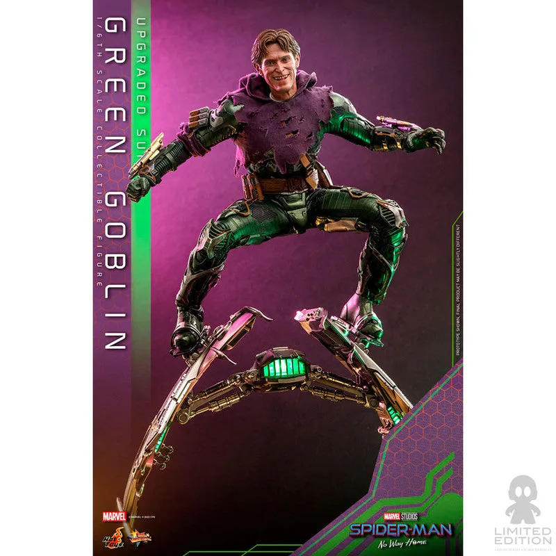 Hot Toys Figura Articulada Green Goblin Upgraded Suit Escala 1:6 Spider-Man: No Way Home