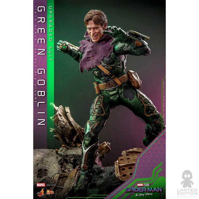 Hot Toys Figura Articulada Green Goblin Upgraded Suit Escala 1:6 Spider-Man: No Way Home