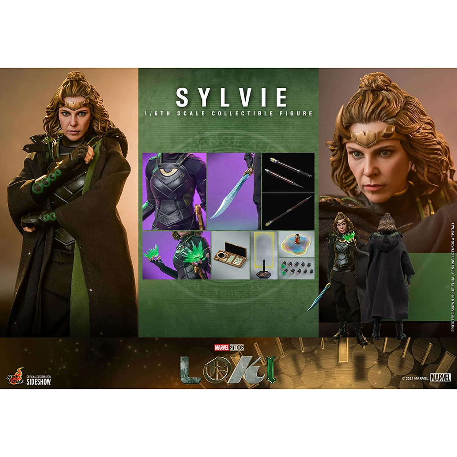 Hot Toys Figura Articulada Sylvie Escala 1:6 Loki