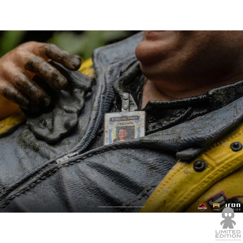 Iron Studios Estatua Dennis Nerdry Deluxe Escala 1:10 Jurassic Park