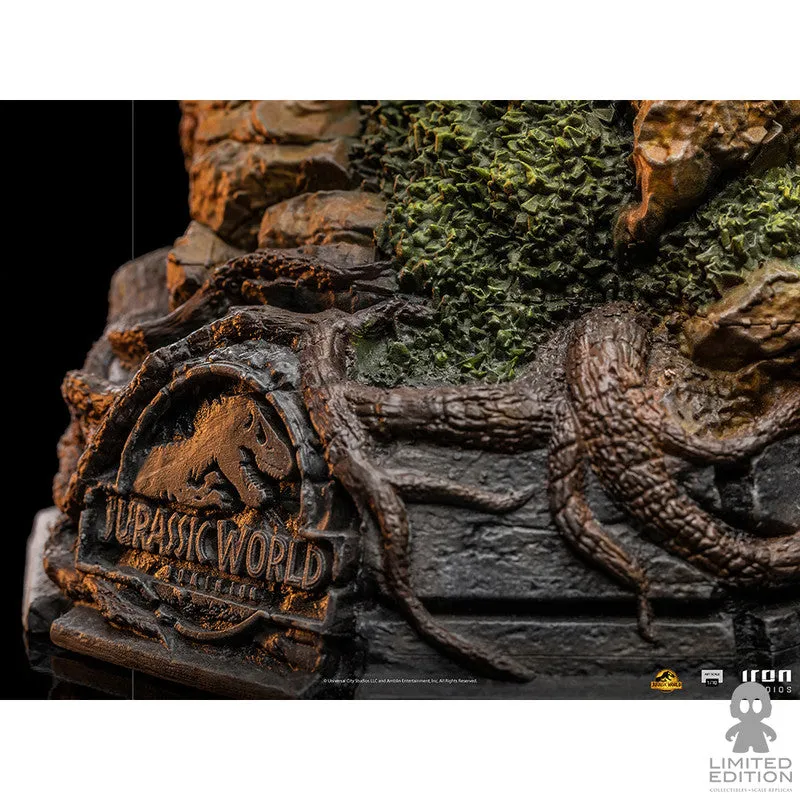 Iron Studios Estatuilla Dilophosaurus Escala 1:10 Jurassic World Dominion