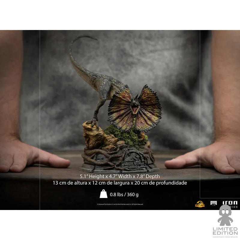 Iron Studios Estatuilla Dilophosaurus Escala 1:10 Jurassic World Dominion