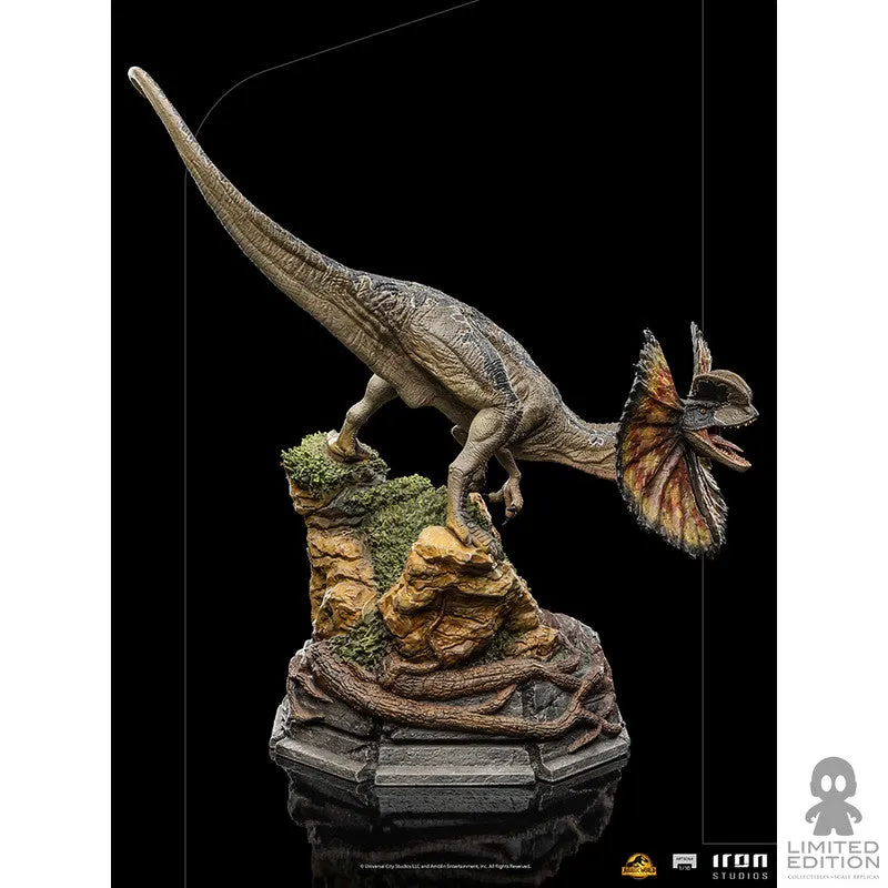 Iron Studios Estatuilla Dilophosaurus Escala 1:10 Jurassic World Dominion