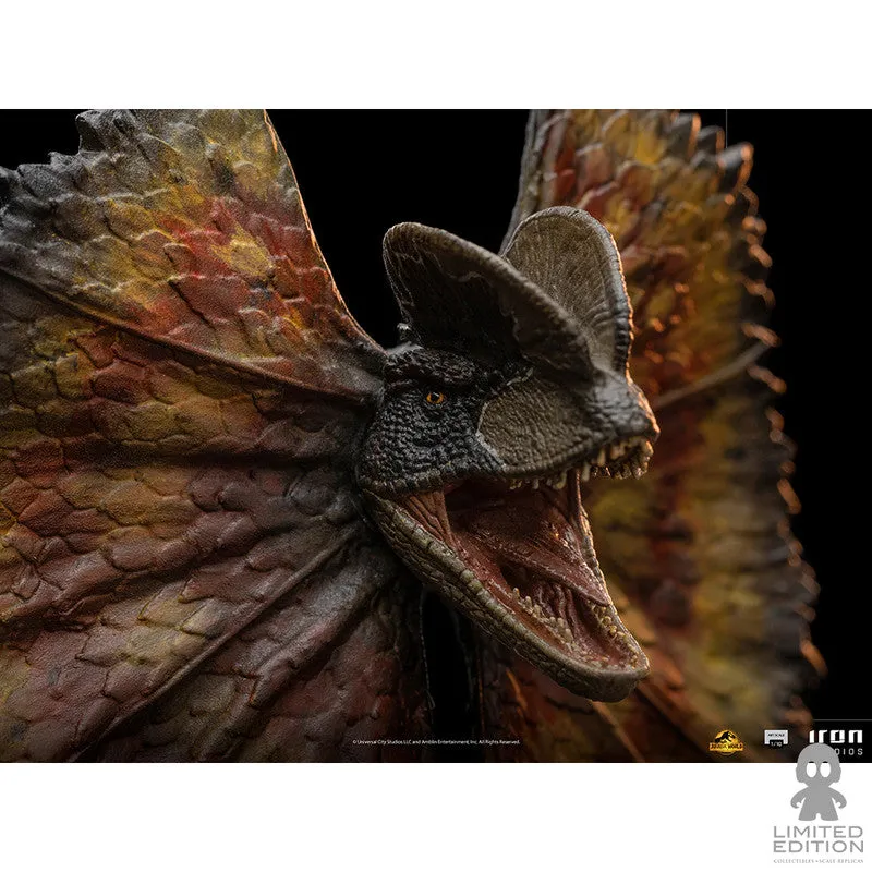 Iron Studios Estatuilla Dilophosaurus Escala 1:10 Jurassic World Dominion