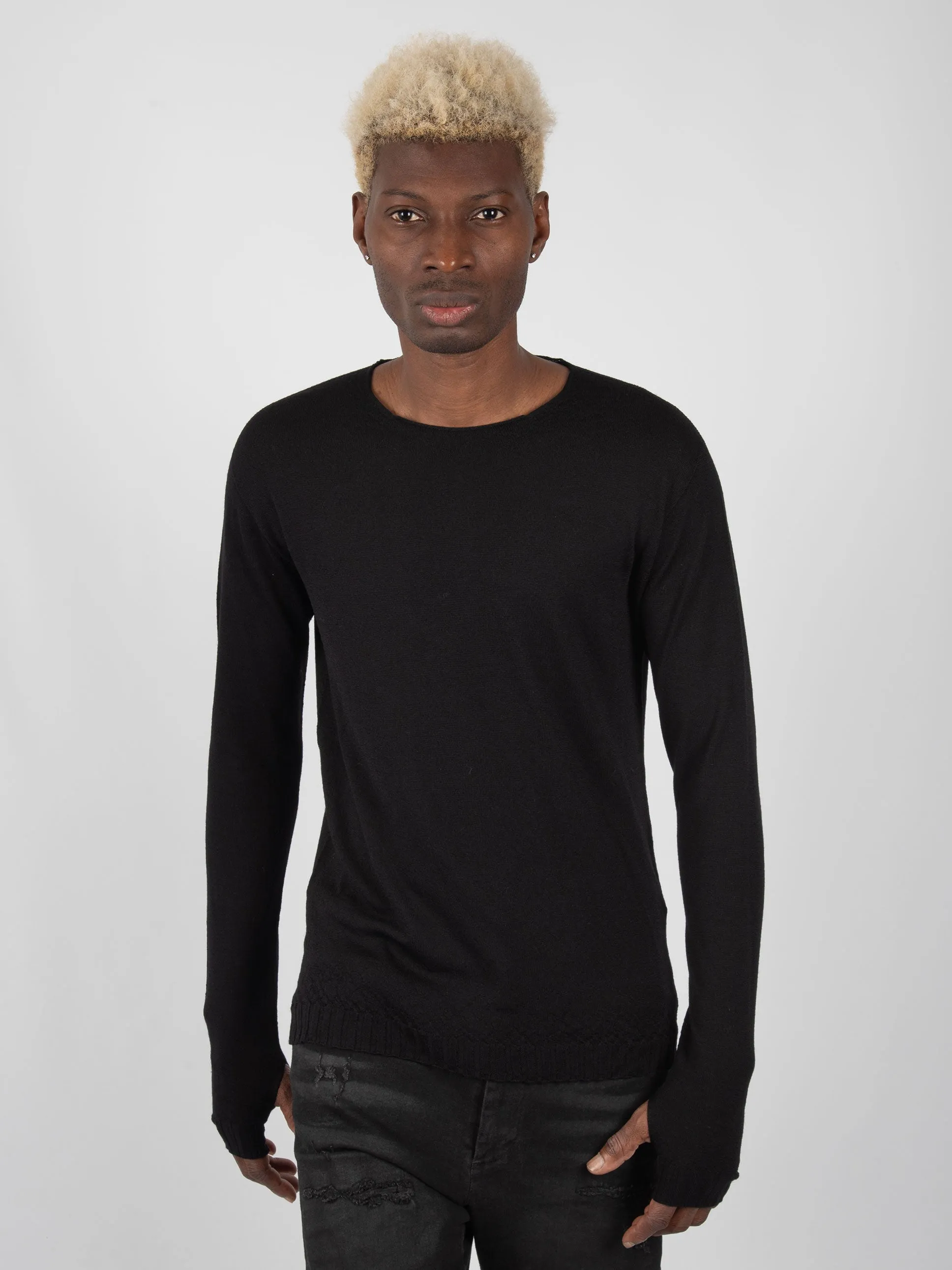 Maglia Gradiente - Nero