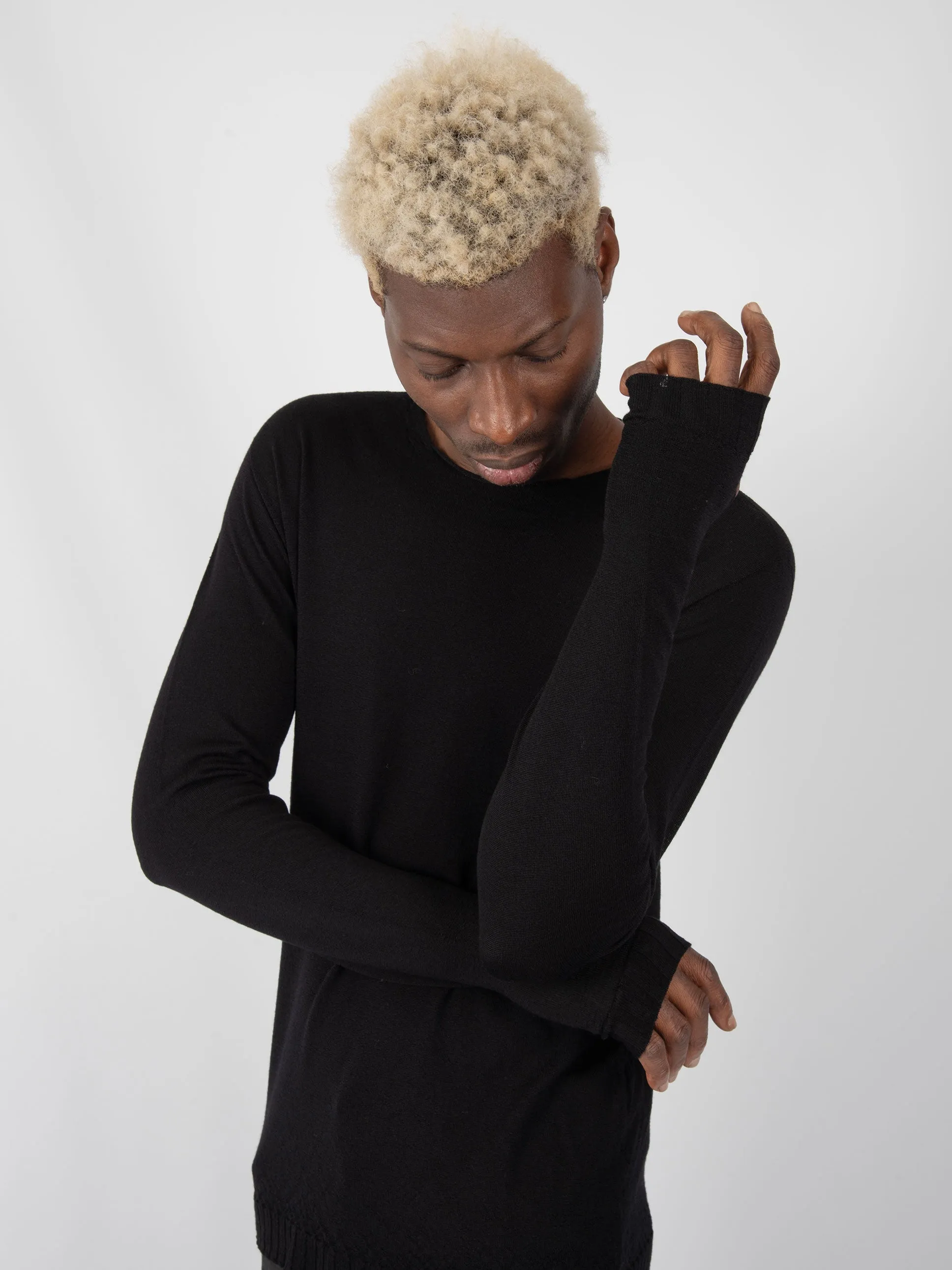 Maglia Gradiente - Nero