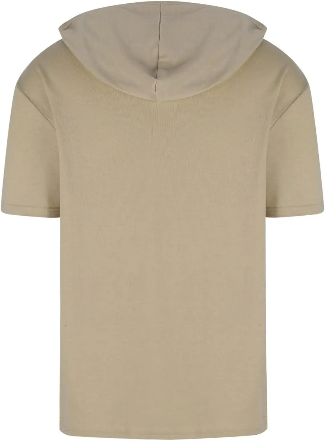 Men's Short Sleeve Hoodie Cotton Lightweight Pullover Summer Casual Hooded Sweatshirts Casual Stylish Workout T Shirt