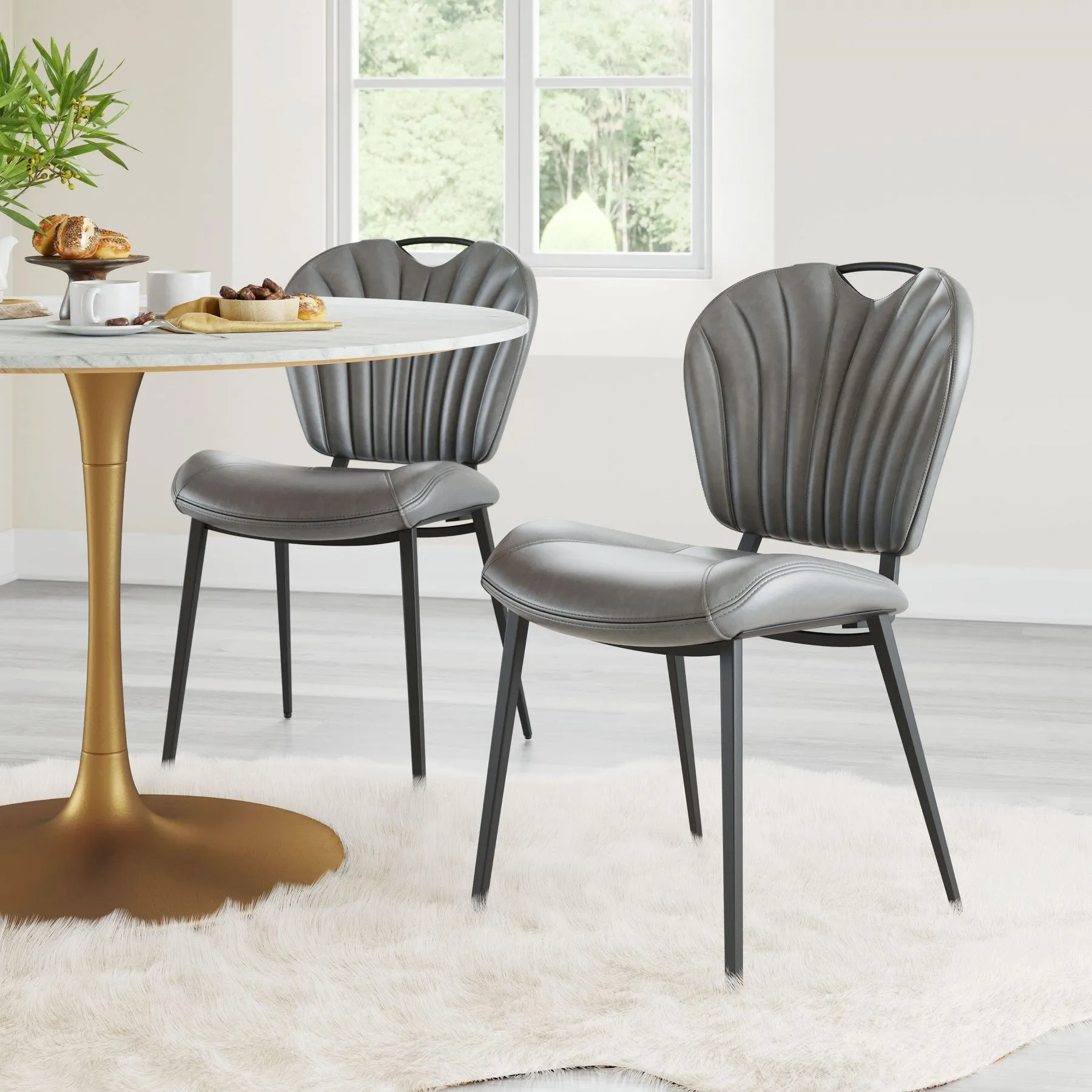 Silla de Comedor Terrence - Gris