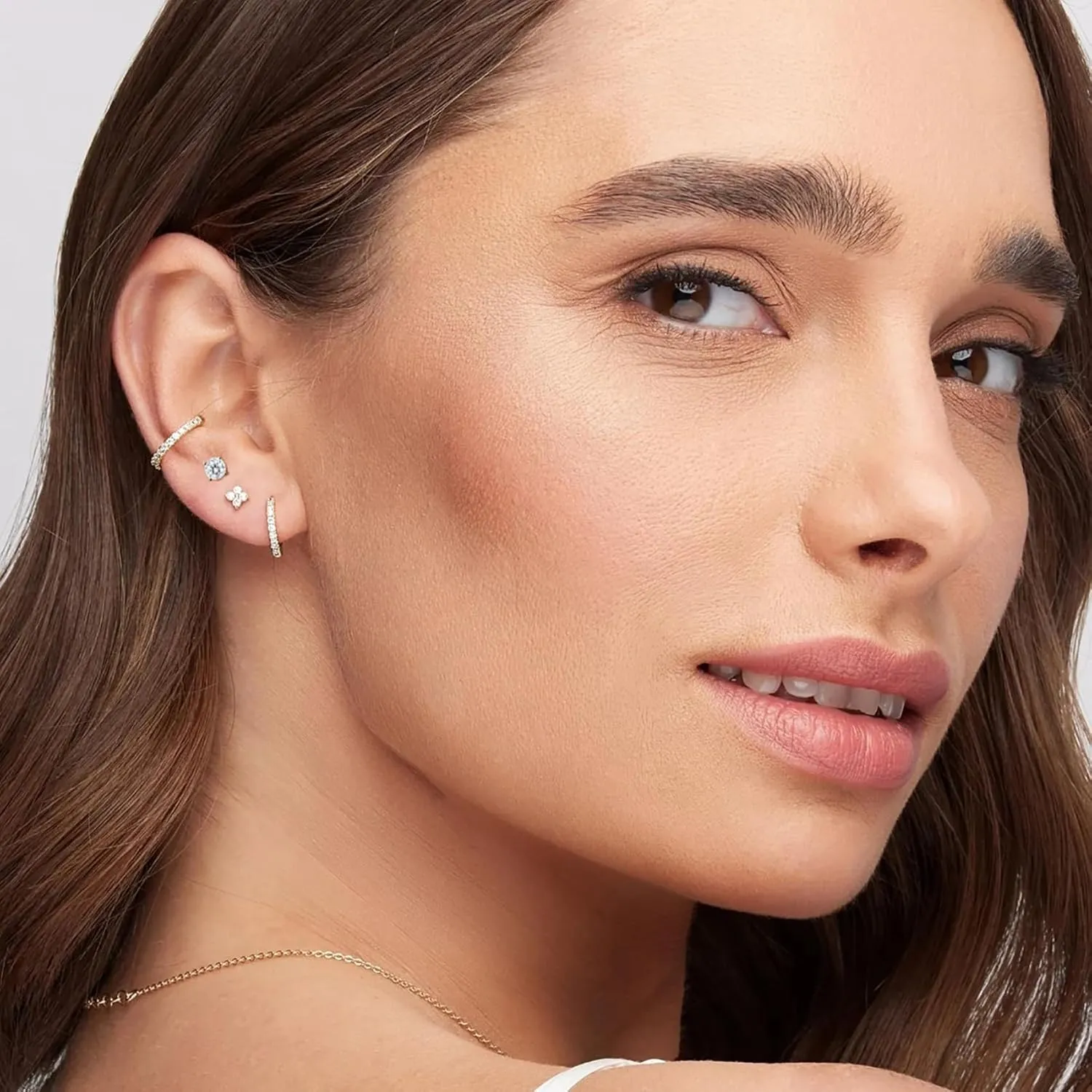 Sterling Silver Hoop Earrings - Big Chunky, Lightweight, Hollow Tube Design - No-Tarnish, 30/40/50/60/70mm