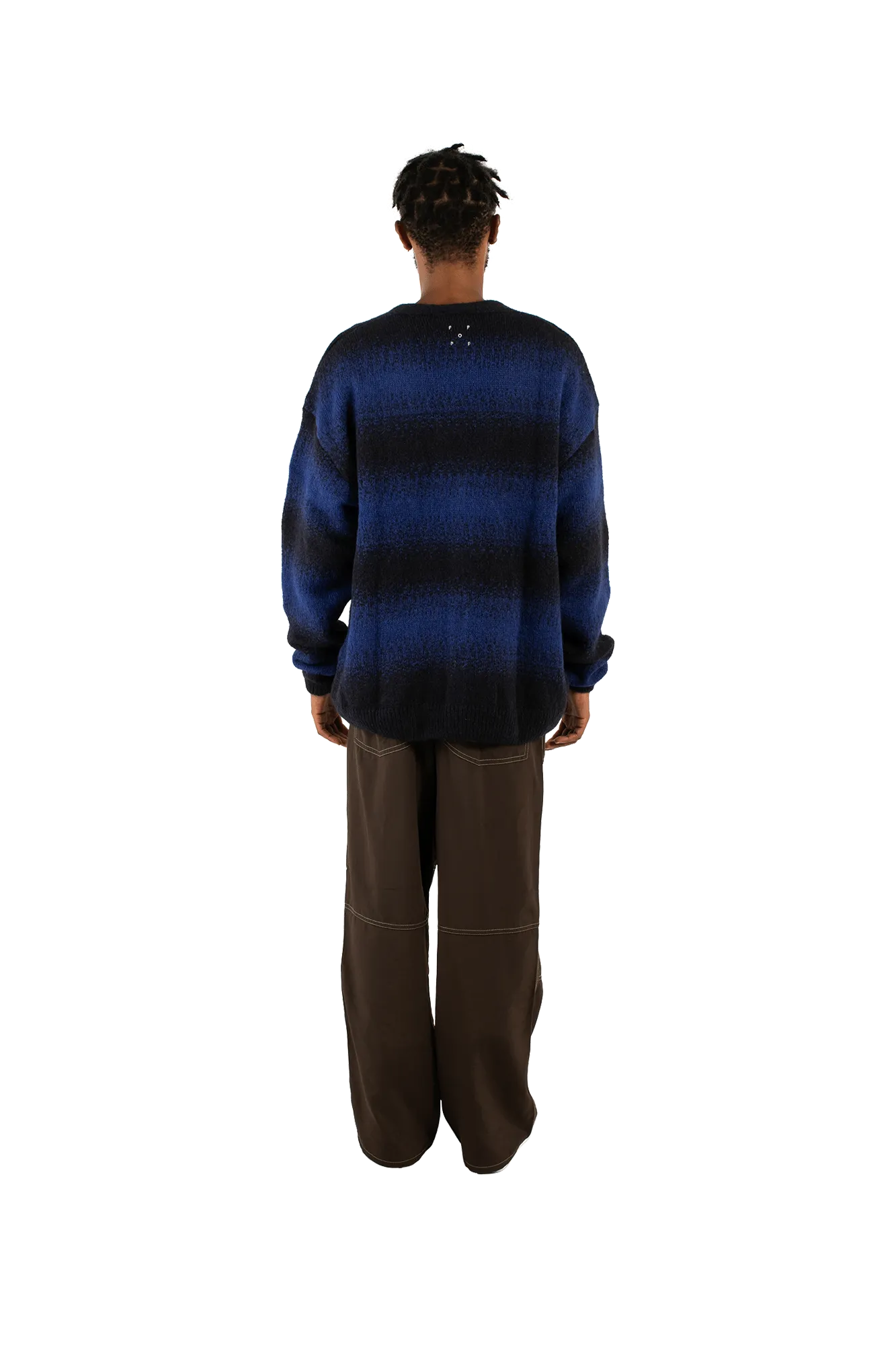 Striped Knitted Cardigan