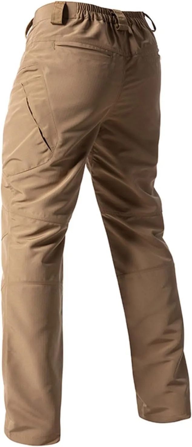 Tactical Cargo Pants for Men Ripstop Relaxed Fit Chino Work Pants Flexcamo - Waterproof Hiking Pants Multi Pockets