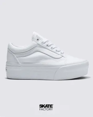 VANS TENIS DAMA PLATAFORMA OLD SKOOL BLANCO