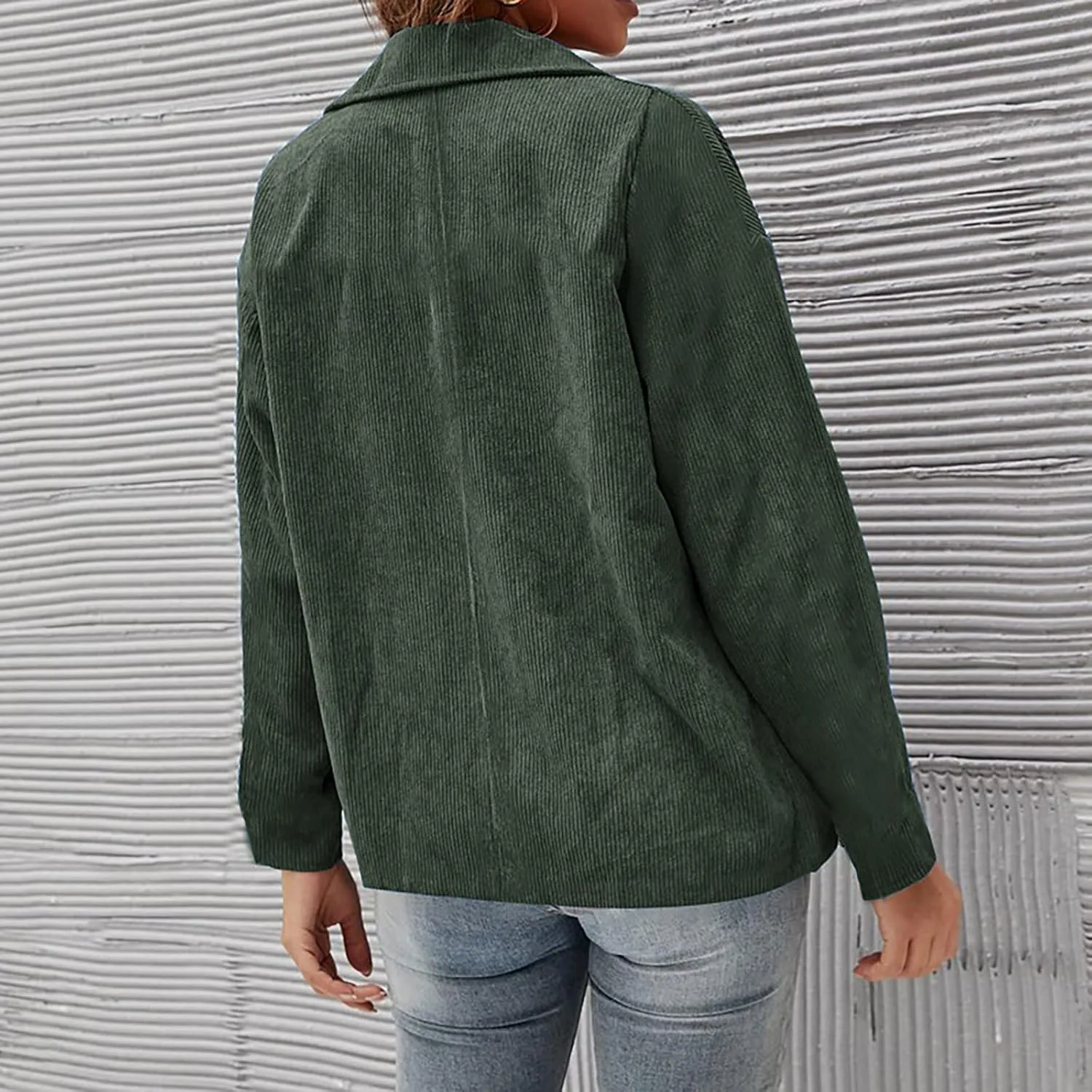 Women's Casual Blazer Fashion Long Sleeve Print Color Coat Open Front Suit Jacket Blazers for Work Casual
