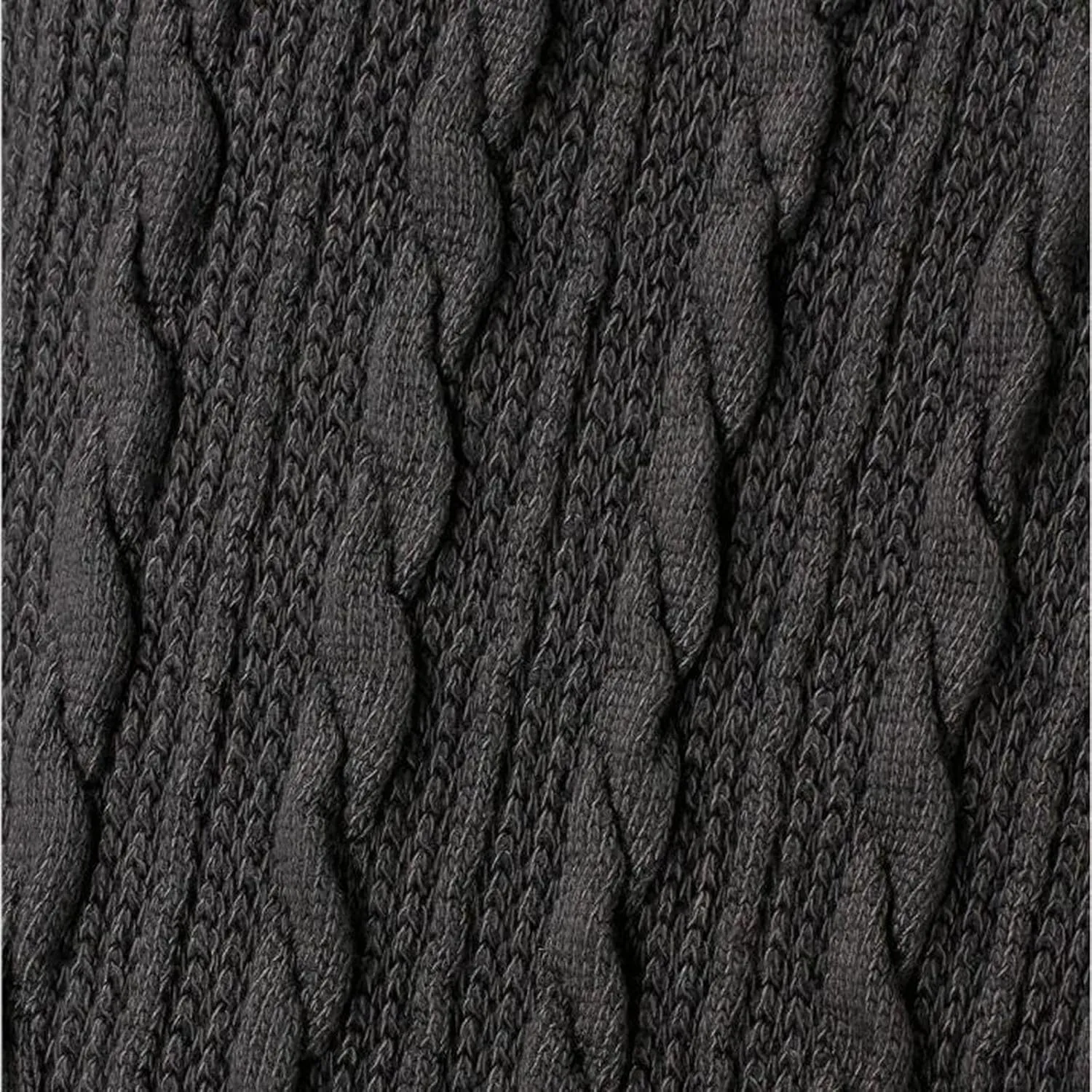 Women's Fall Winter Casual Trendy Dress Long Sleeve Crew Neck Solid Button Fleece Cable Knit Sweater Dresses, L-5XL