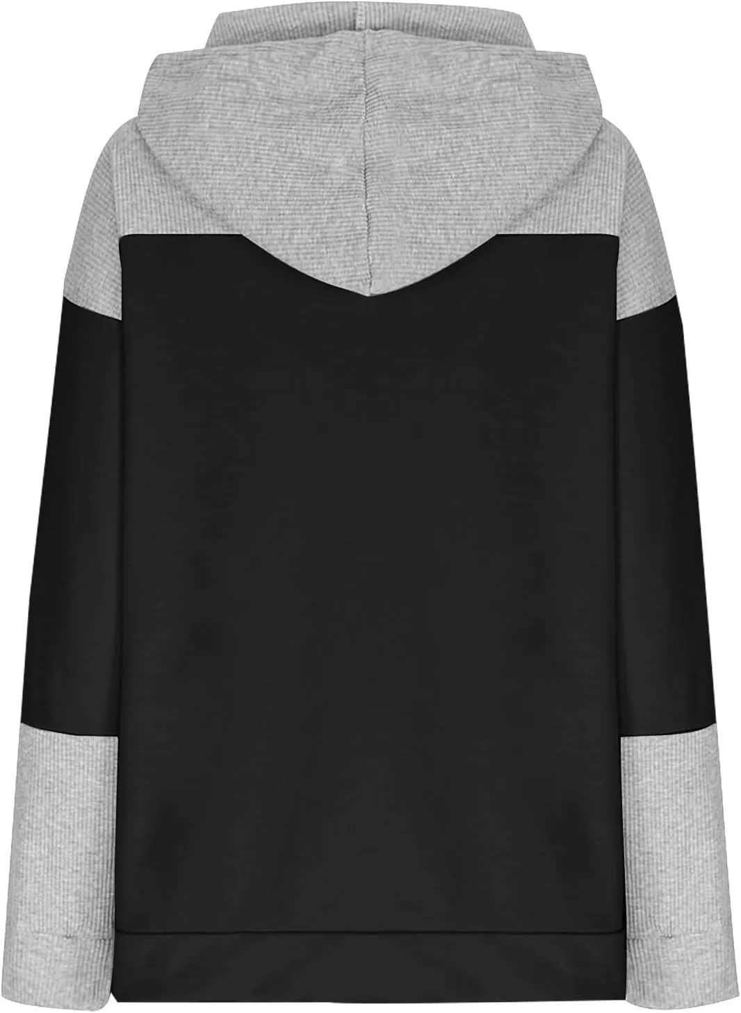 Womens Oversized Hoodies Winter Cute Sweatshirts Pullover Fashion Tops Loose Patchwork Trendy Outfits with Pockets